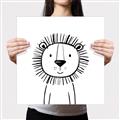 Picture of Sketch Animal  I _GroupedProduct_Square_Canvas_
