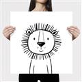 Picture of Sketch Animal  I _GroupedProduct_Square_Canvas_