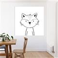 Picture of Sketch Aminal VI _GroupedProduct_Square_Canvas_