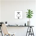 Picture of Sketch Animal  II  _GroupedProduct_Square_Canvas_Framed_