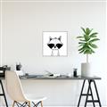Picture of Sketch Animal  VIII _GroupedProduct_Square_Canvas_Framed_