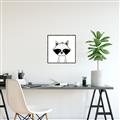 Picture of Sketch Animal  VIII _GroupedProduct_Square_Canvas_Framed_