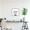 Picture of Sketch Animal  III _GroupedProduct_Square_Canvas_Framed_