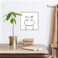 Picture of Sketch Animal  IV _GroupedProduct_Square_Canvas_Framed_