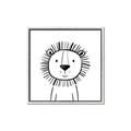 Picture of Sketch Animal  I _GroupedProduct_Square_Canvas_Framed_
