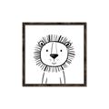 Picture of Sketch Animal  I _GroupedProduct_Square_Canvas_Framed_