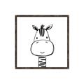 Picture of Sketch Animal  II  _GroupedProduct_Square_Canvas_Framed_