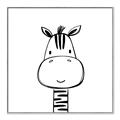 Picture of Sketch Animal  II  _GroupedProduct_Square_Canvas_Framed_