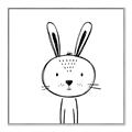 Picture of Sketch Animal  VII _GroupedProduct_Square_Canvas_Framed_