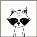 Picture of Sketch Animal  VIII _GroupedProduct_Square_Canvas_Framed_