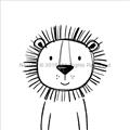 Picture of Sketch Animal  I _GroupedProduct_Square_Unframed_Print_Only_
