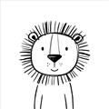 Picture of Sketch Animal  I _GroupedProduct_Square_Unframed_Print_Only_