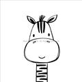 Picture of Sketch Animal  II  _GroupedProduct_Square_Unframed_Print_Only_