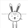 Picture of Sketch Animal  VII _GroupedProduct_Square_Unframed_Print_Only_