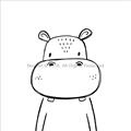 Picture of Sketch Animal  IV _GroupedProduct_Square_Unframed_Print_Only_