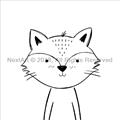 Picture of Sketch Aminal VI _GroupedProduct_Square_Unframed_Print_Only_