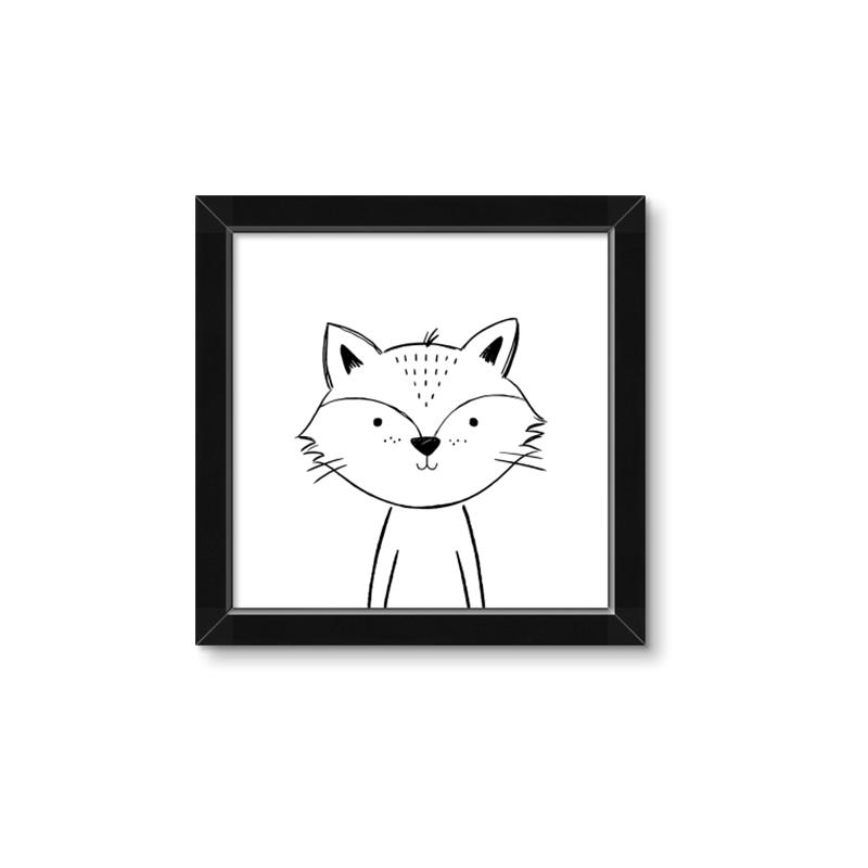 Picture of Sketch Aminal VI _GroupedProduct_Square_Framed_Matted_